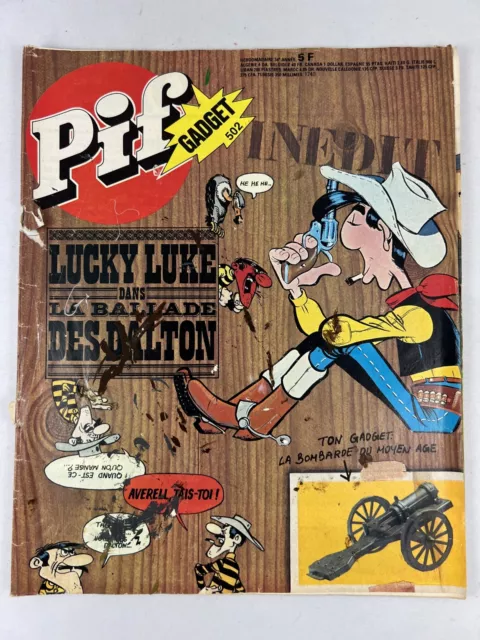 Pif Gadget n°502- Contenant des Publicités de jouets. 2