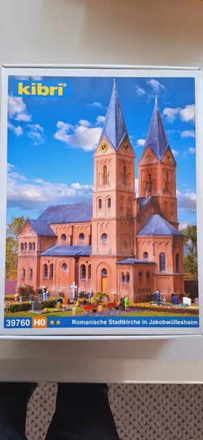 Kibri H0 39760 - Romanische Stadtkirche in Jakobwüllesheim OVP, neu