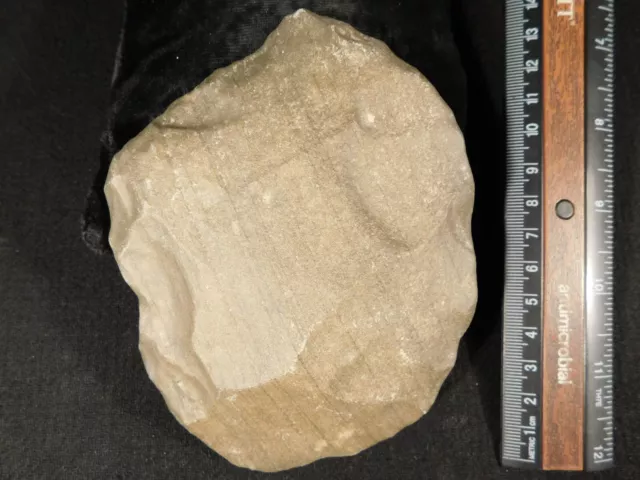 Big! One Million Year Old! Early Stone Age ACHEULEAN HandAxe Mali 449gr