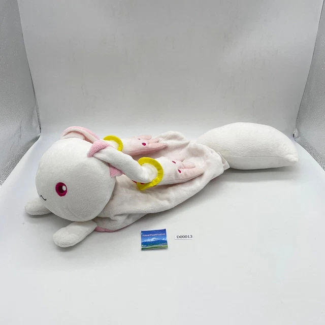 Kyubey D013 Puella Magi Madoka Magica Tissue Box Cover Plush 20" Doll Japan