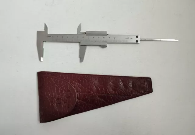 Vintage USSR Soviet Caliper Measuring Tool. Original Packaging. 0-125мм.