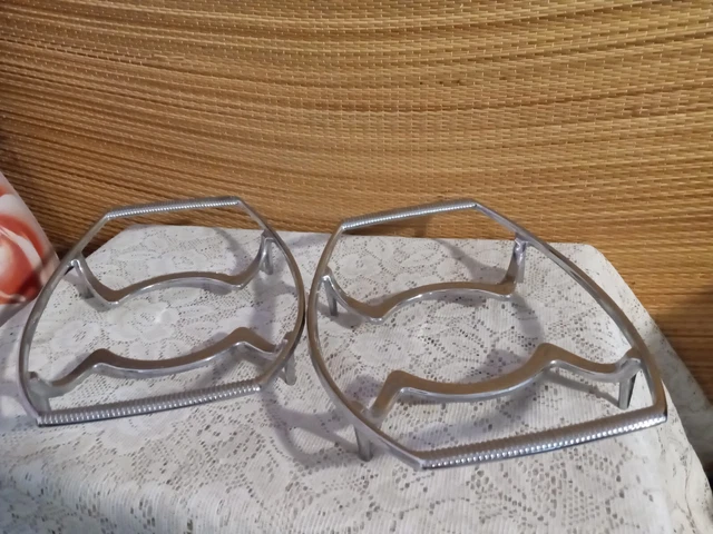 Vintage Corning Ware Trivets Large  2 Small P11-M-1 LOT vtg kitchen lot