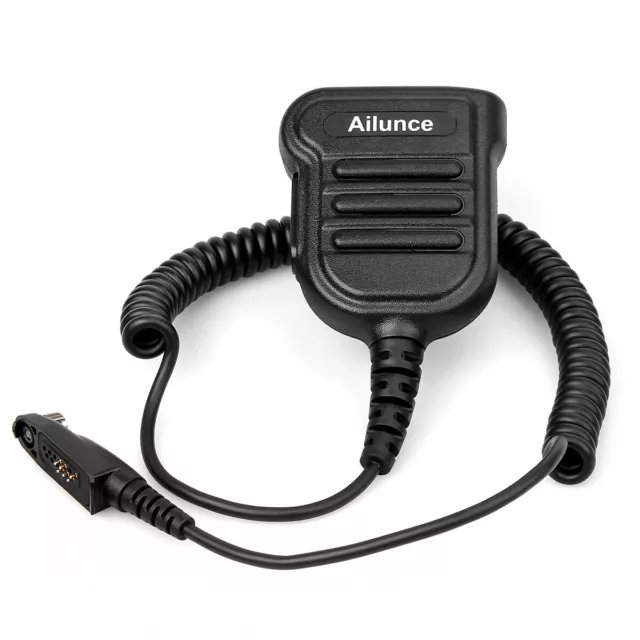 Ailunce HD1 Speaker Mic Microphone Waterproof for Retevis RT29 RT82 RT87 Radio