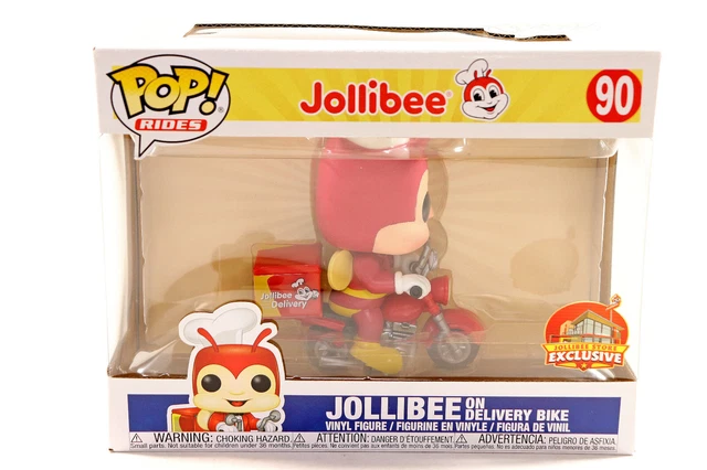 funko pop jollibee on delivery bike