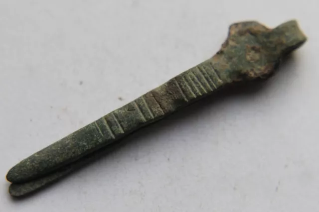 ANCIENT ROMAN BRONZE TWEEZERS 2/3rd CENTURY AD