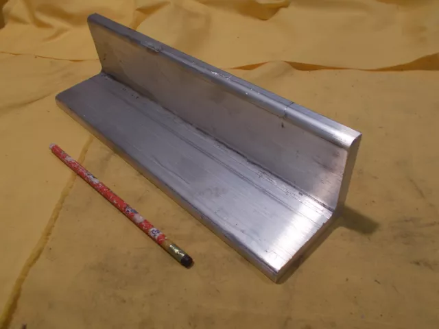 ALUMINUM ANGLE tool die machine shop stock fab 1/2" x 3" x 3" x 12"
