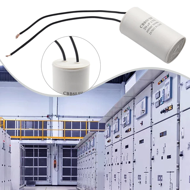 Affidabile condensatore di funzionamento CBB60 450 V AC 20uf resistente al calore ed alle esplosioni