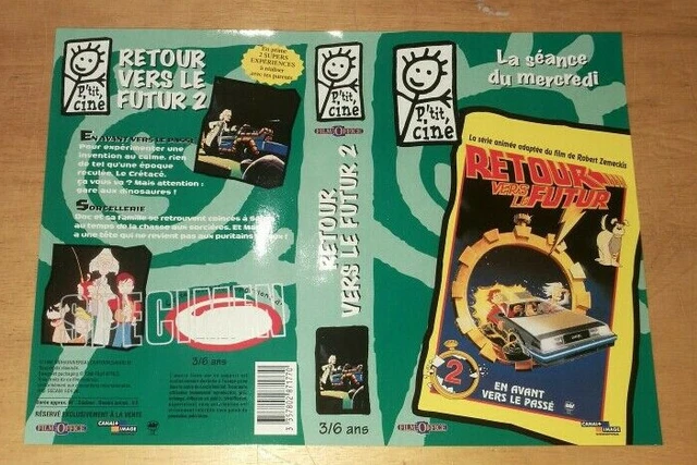 DESSIN ANIME JEUNESSE Jaquette K7 Vhs Retour Vers Le Futur 2 1998 En