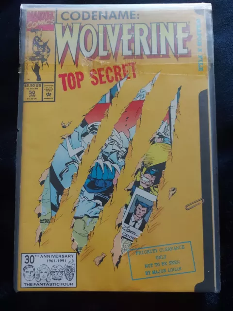 Wolverine Comic Book Issue 50 1988 2