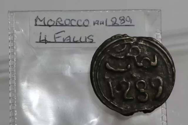 Morocco Ah1289 4 Fallus B47 #7702