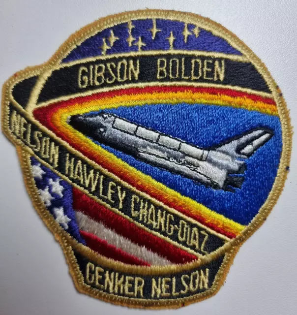 NASA Patch Aufnäher Space Shuttle Columbia STS-61-C Gibson Bolden Hawley Chang