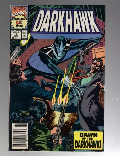 Darkhawk #1 - First Appearance Of Darkhawk - Marvel 1991 🔑 Key Issue Newsstand
