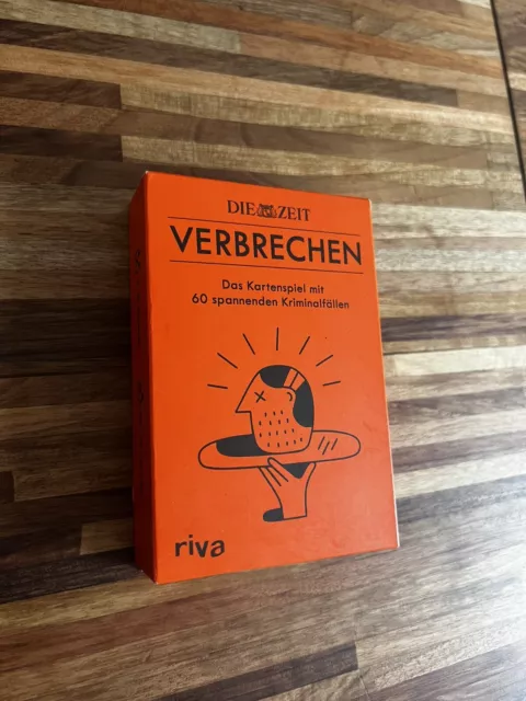 ZEIT Verbrechen | Spiel | Deutsch | Schachtel | 60 S. | riva Neu Ungeöffnet