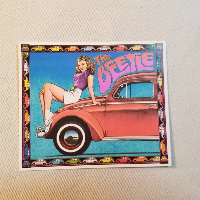 Bob Masse The Beetle Volkswagen Automobile Commemorative Postcard Flyer Handbill