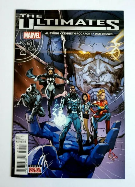 ULTIMATES #1 ~ Marvel 2016 ~ 1st Appearance of Ayo! ~ Falcon & Winter Soldier!