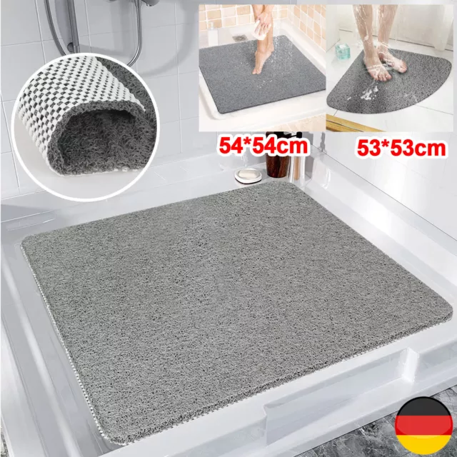 Duschmatte Rutschfest Duscheinlage Badewannenmatte PVC Luffa Massage anti-rutsch