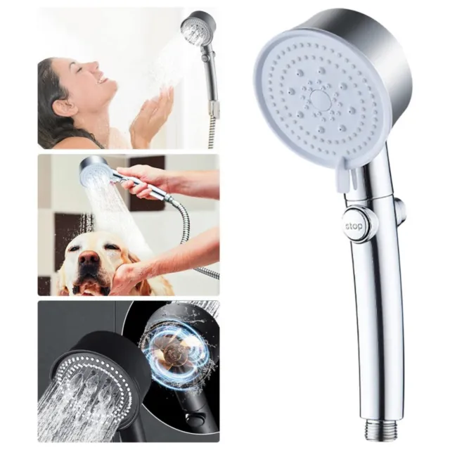 Multi Functional High Pressure Shower Head With Paper Towel Holder under Cabinet