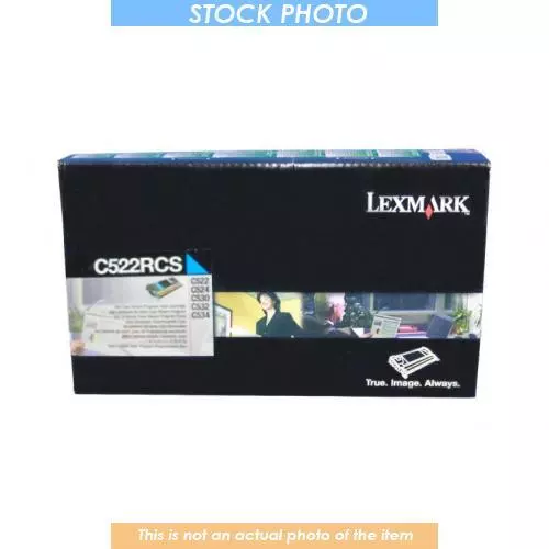 C522Rcs Lexmark C524 Toner Cartridge Cyan Rp 3K