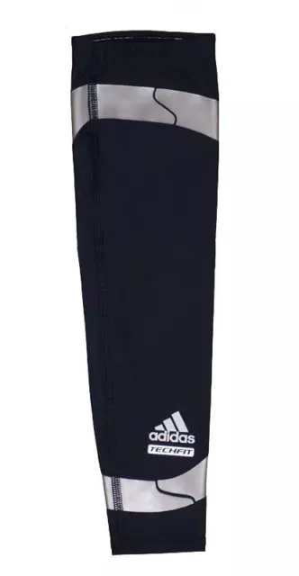 NEW Adidas Men's Techfit Basketball Powerweb Compression Calf Sleeve  -White/Lead