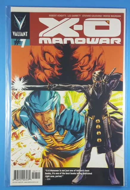 X-O Manowar (2012) #7 Cover A First Print VALIANT COMICS vs Ninjak!