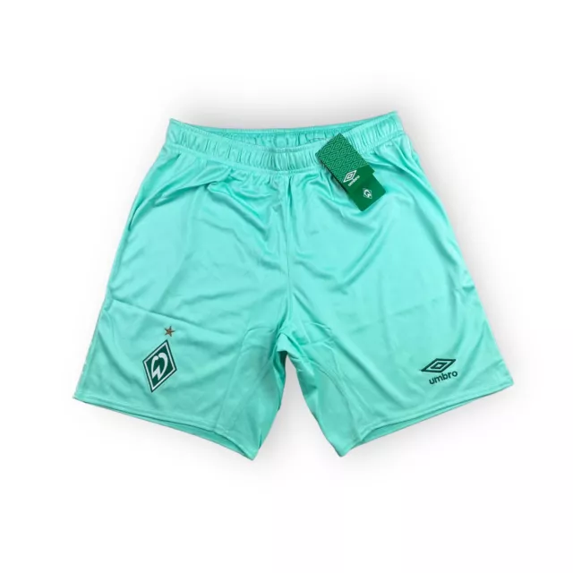 Werder Bremen Shorts Gr. S M L XL mint Herren Neu kurze Hose Umbro Trikot Short