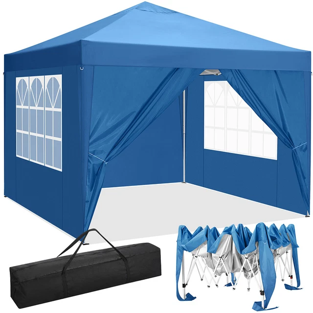 Pavillon 3x3 Wasserdicht Gartenzelt Faltpavillon Partyzelt Pop-up Klapp Faltzelt