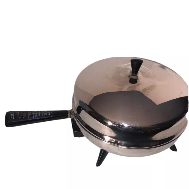 1250W 310-B FARBERWARE 12 Electric Frying Pan Skillet 100 Heat Control  Dome Lid $40.00 - PicClick
