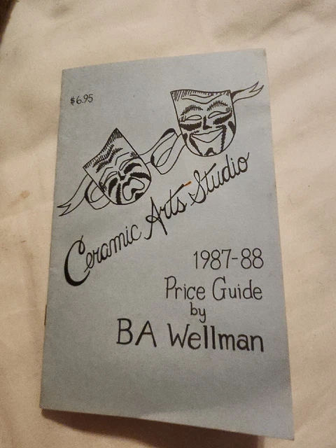 Ceramic Arts Studio: 1987-88 original Price Guide b.a. wellman hard to find Ceramic Arts Studio: 1987-88 original Price Guide b.a. wellman hard to find