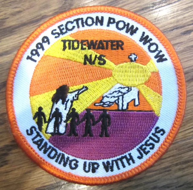 1999 Section Pow Wow Tidewater Standing W/ Jesus Royal Rangers Rr Uniform Patch