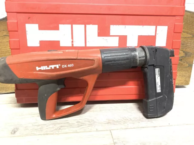 Hilti DX460 Powder Actuated Fastening Tool With MX72 MAG - WORKS PERFECT!