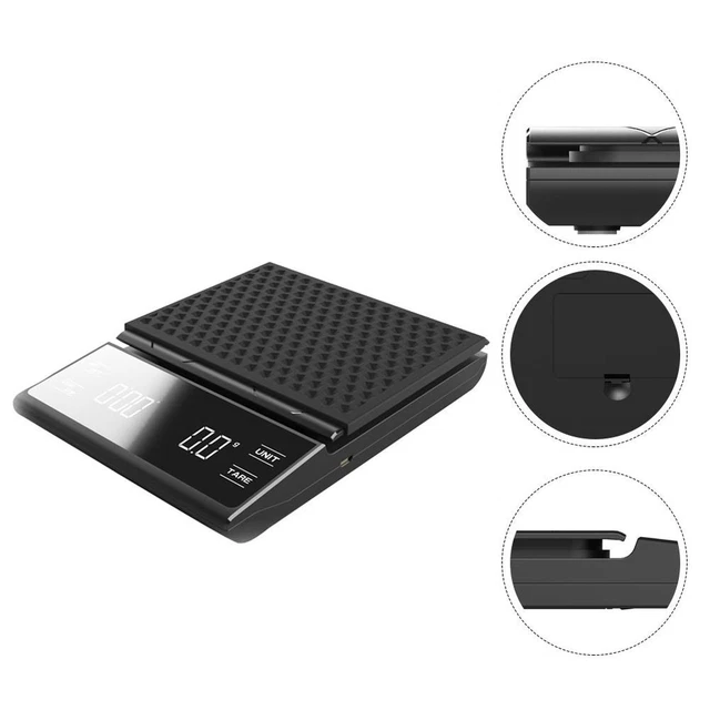Cocina digital alimentos escala temporizador cocina eléctrica hornear báscula