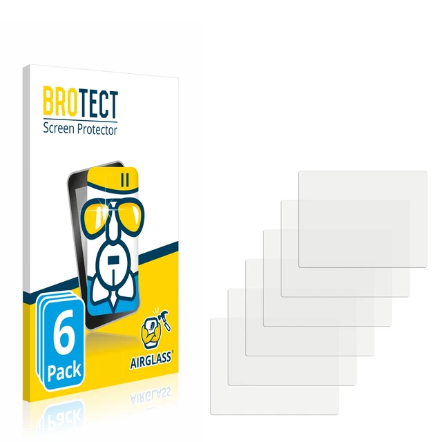 6x Protector Pantalla para Medtronic Minimed 770G Cristal Pelicula Transparente