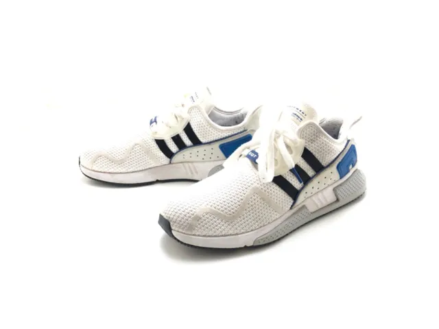 Adidas EQT Cushion Herren Halbschuh Sneaker Sportschuh Weiß Gr. 44 (UK 9,5)