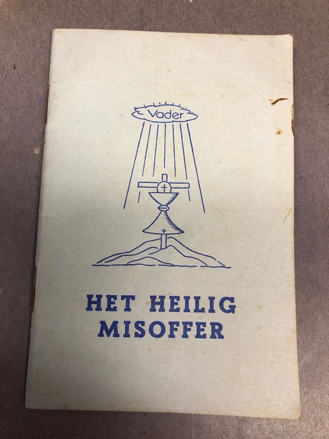 ,,Het Heilig Missoffer“! Heft Hilversum Octobris 1949 aus Nachlass!