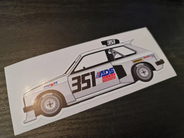 BARRY LEE STICKER National hot rod Toyota starlet 1987 £2.50 - PicClick UK