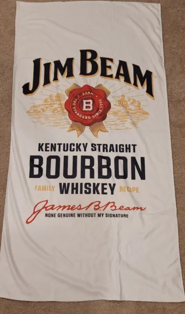 JIM BEAM KENTUCKY Straight Bourbon Whiskey Light Weight Microfiber ...