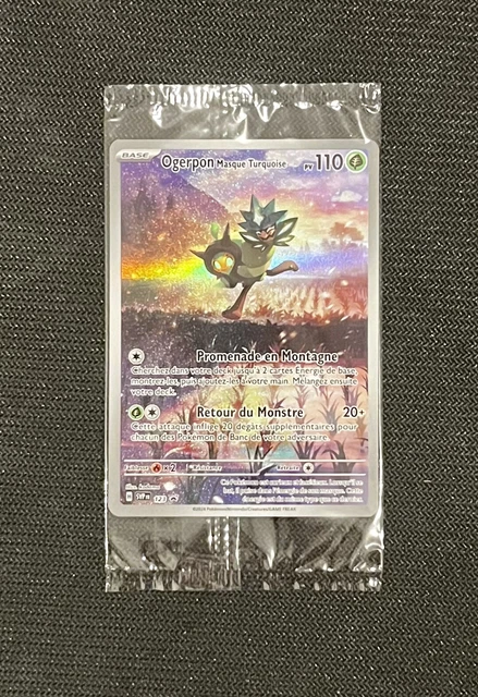 Secrete - Pokemon - Mascarade Crépusculaire - Ogerpon Masque Turquoise-ex 221/167