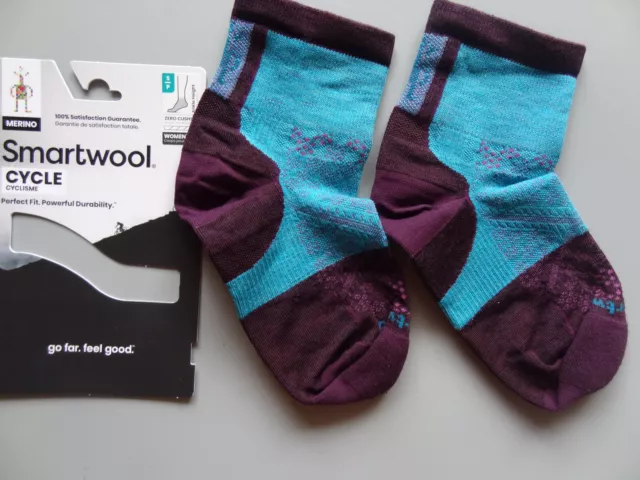 NEW SmartWool PhD Cycle Running Ultralight Mini Ankle Socks Women's S