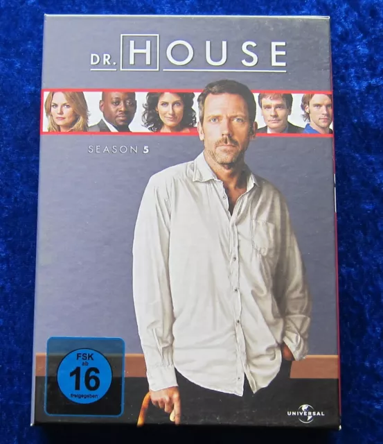 Dr. House Die komplette fünfte Staffel, DVD Box Season 5 im Schuber