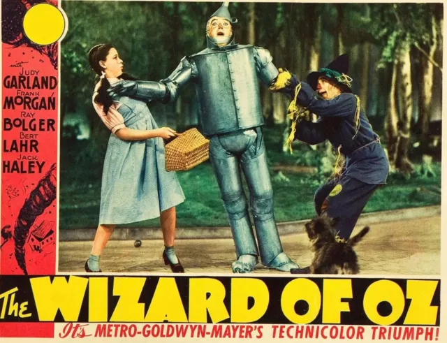 New The Wizard Of Oz Movie Poster Premium Wall Art Print Size A5-A1