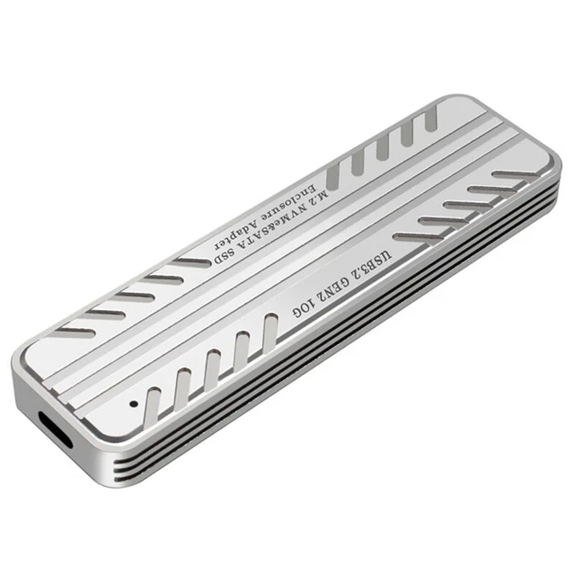 SSD ENCLOSURE M.2 NVMe/SATA Case Enclosure USB C PCIe M2 SSD Case USB 3 ...