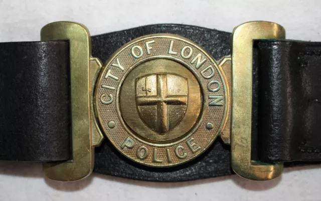 Victorian City of London Police Waist Belt & Clap