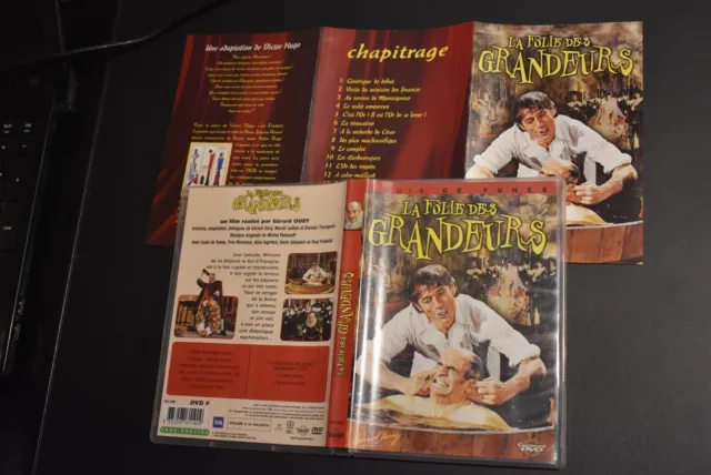 DVD - La folie des grandeurs - de G Oury, avec Louis De Funès, Yves Montand