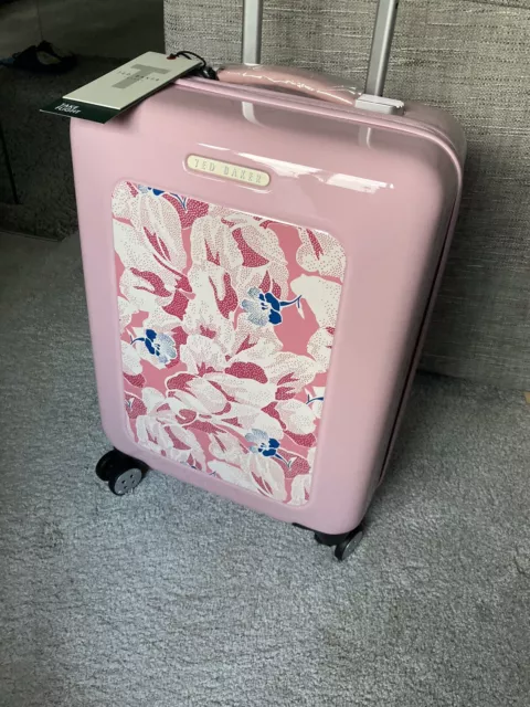 NEW TED BAKER small suitcase Porcelain Rose print. 185.00