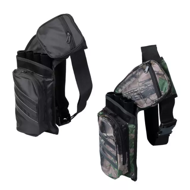 Portable 3 / 4 tubes Hip Quiver Holder Bag Hunting