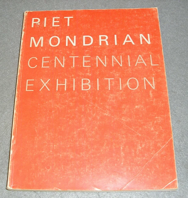 MODERN ART BOOK Piet Mondrian Centennial Exhibition Catalog Guggenheim