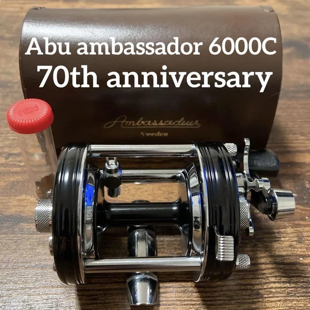 ABU GARCIA AMBASSADEUR 6000C 70Th Anniversary Model $711.56