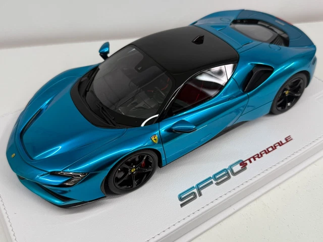 BBR Ferrari 599 GTB Fiorano 2006 1:18 Gris Silverstone – Vitrine Incluse