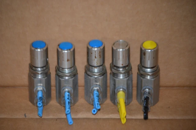 ASI 2025 Advanced Dental System - Regulator Control Valve Lot of 5