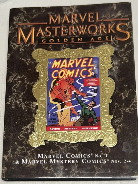 Marvel Masterworks Golden Age #1-4 Deluxe edition Vol 36 NEVER READ NM 1st Print